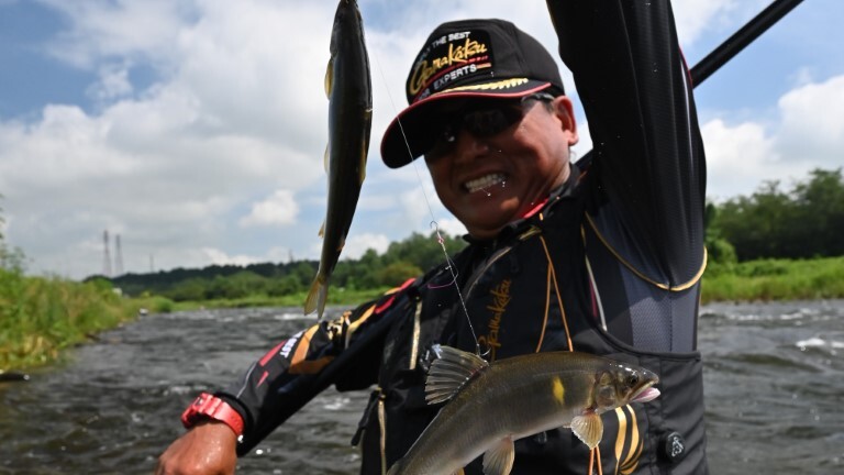 がま鮎パワーR」を大アユ釣り場・鬼怒川で試す ビギナーも安心して